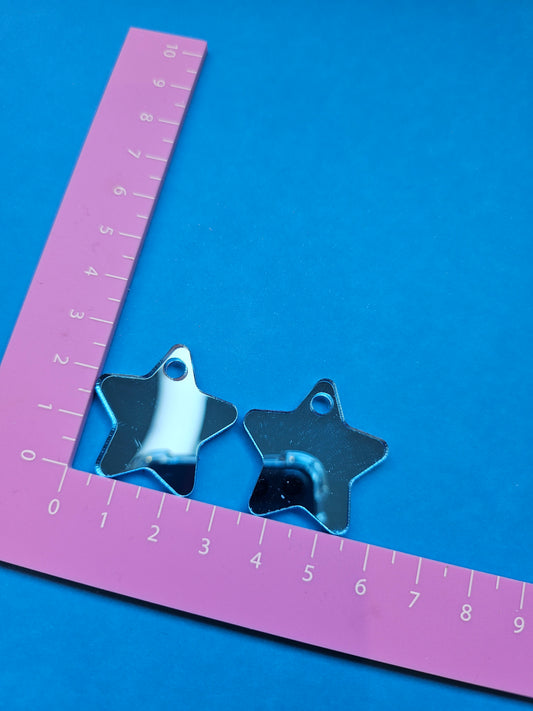 Blue mirror star snacks