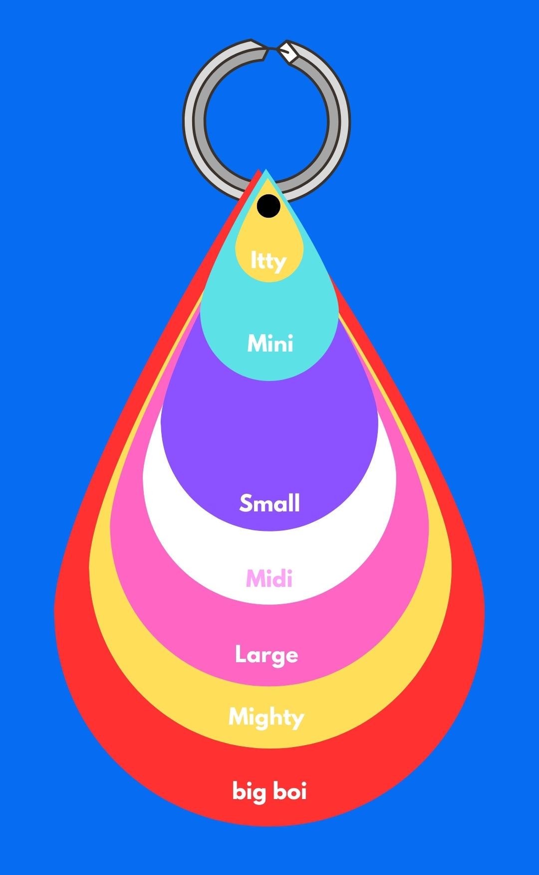 Small spangle drop snacks