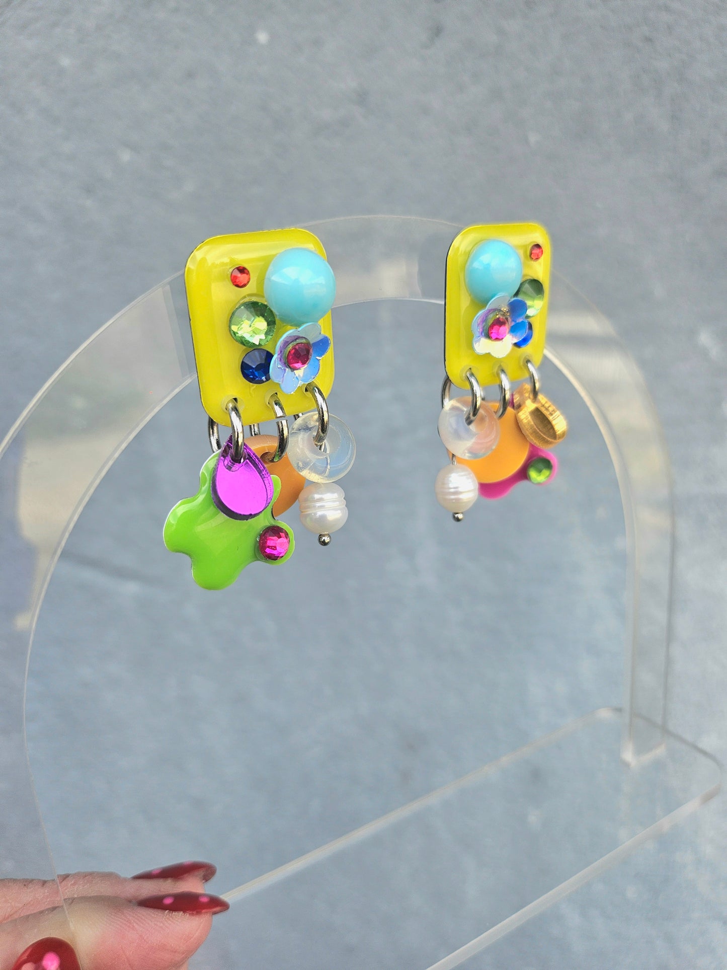 Thingy Stud dangles