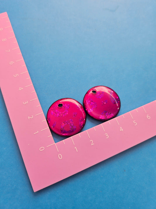 Holo/purple/pink ombre snacks