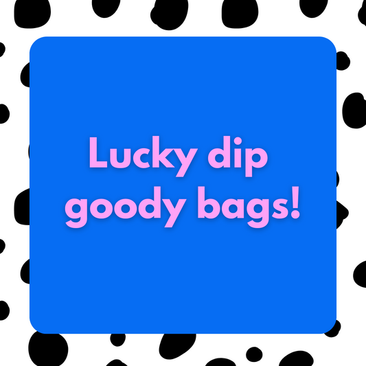 Lucky dip dangle/stud bags