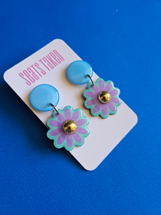 Golden flora dangles