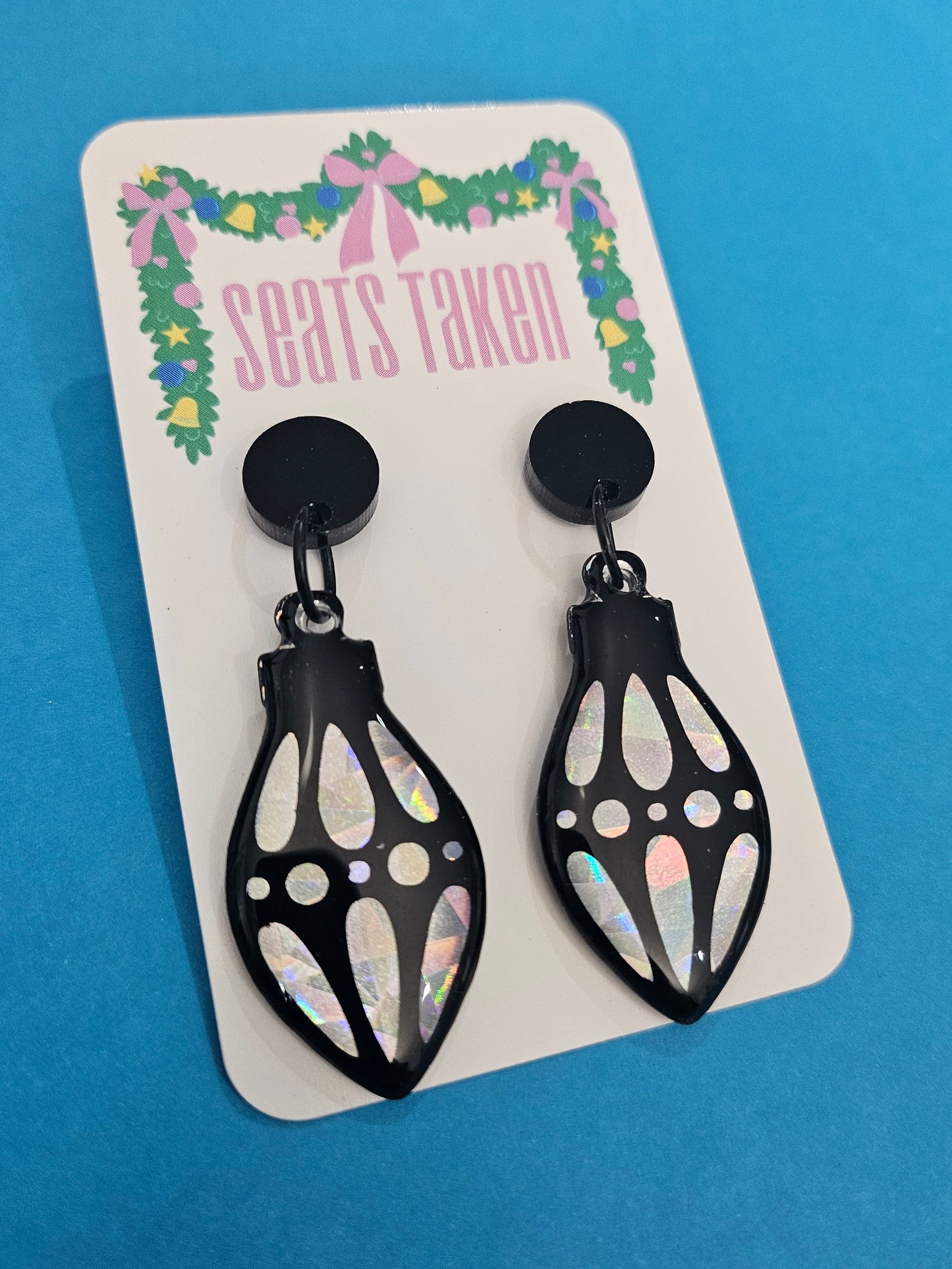 Christmas bauble dangles *choose colour