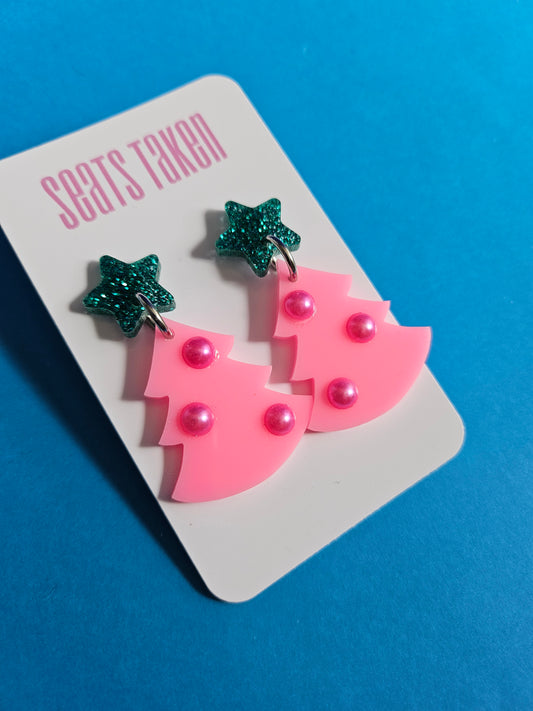 Pinkmas Christmas trees style 2