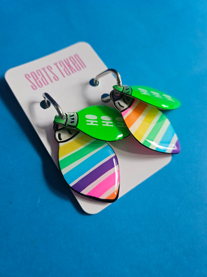 Ho,ho,ho hoop dangles set