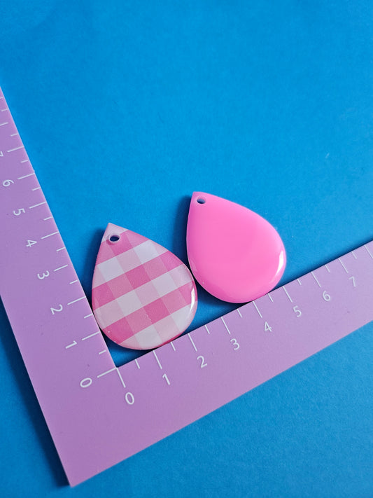 Gingham reversible midi snacks